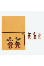 雙口文件夾附貼紙Disney Handycraft